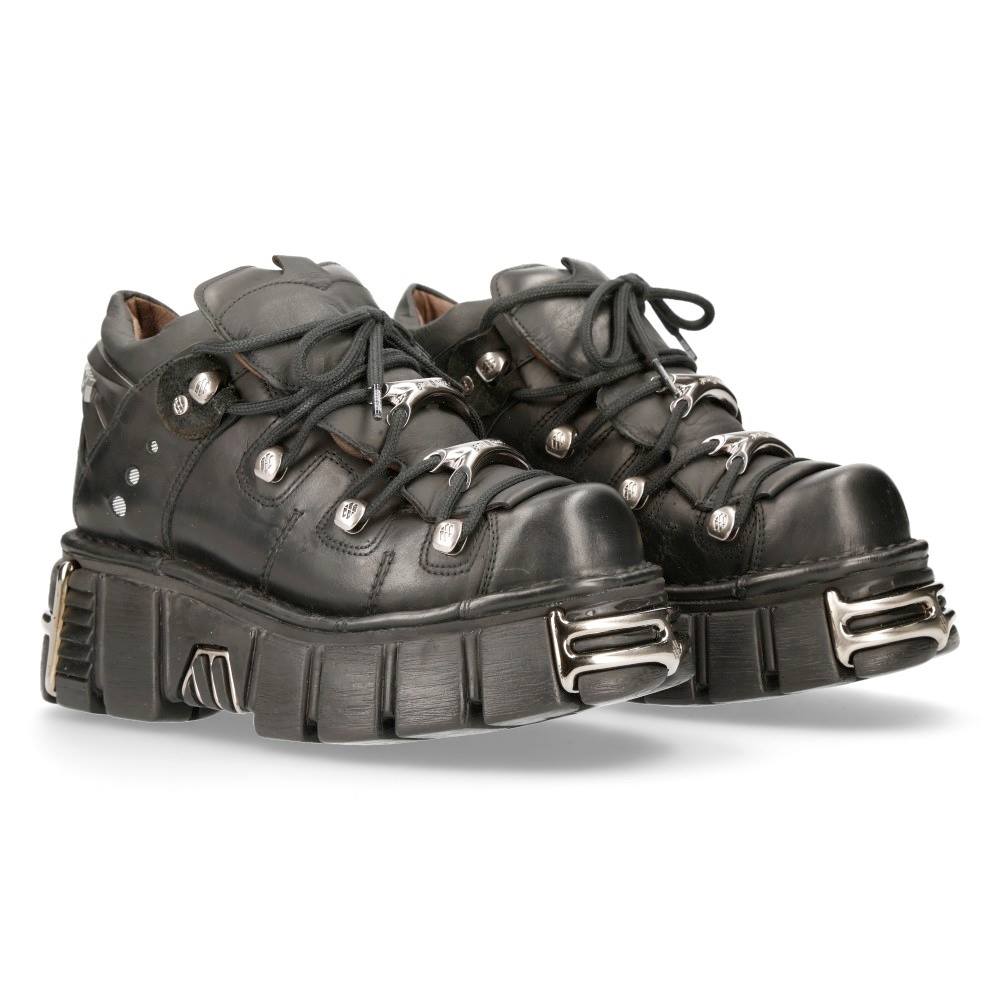 New Rock - M106NS16 Platform sneakers - Black Product image
